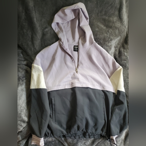 Avia Athleisure ¼ Zip Colorblock Pullover Hoodie - Picture 1 of 3